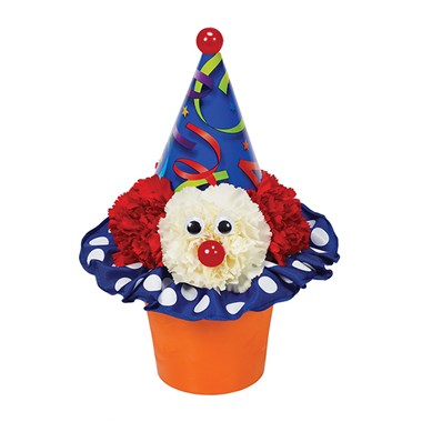 Party Time Clown flower bouquet (BF228-11KM)